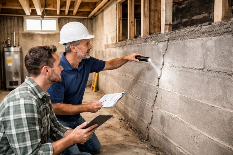 Basement Crack Repair in Dripping Springs, TX