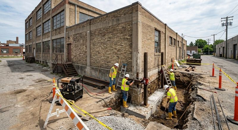 Building Foundation Repair in Horseshoe Bay, TX