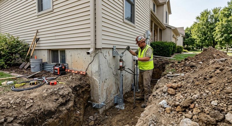 Building Foundation Repair in Leander, TX