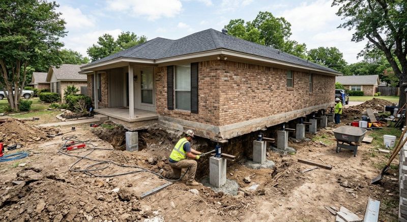 Concrete Foundation Leveling in Buda, TX