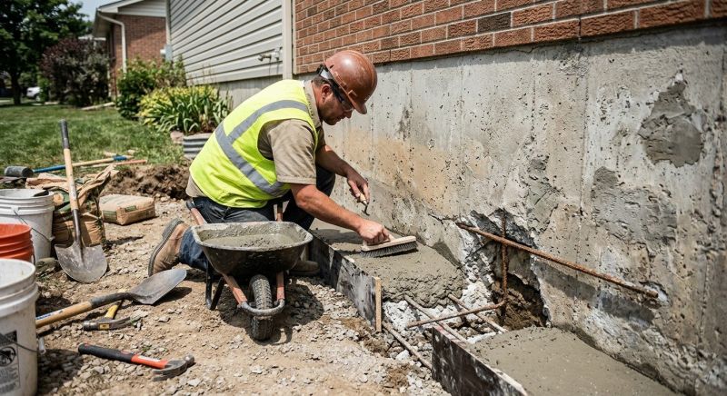 Concrete Foundation Repair in Leander, TX