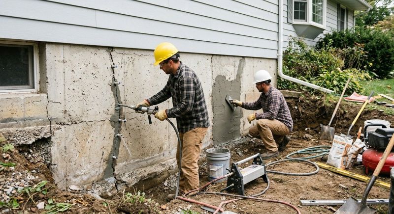 Cracked Foundation Repair in Cedar Park, TX