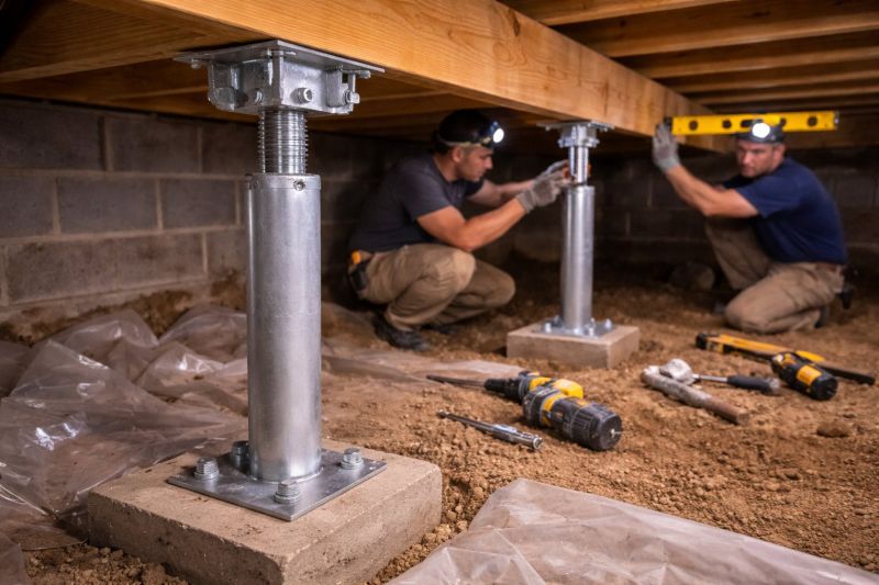 Crawlspace Structural Repair in Dripping Springs, TX