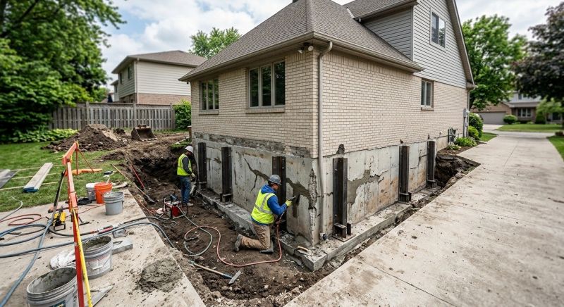 Exterior Foundation Repair in Dripping Springs, TX