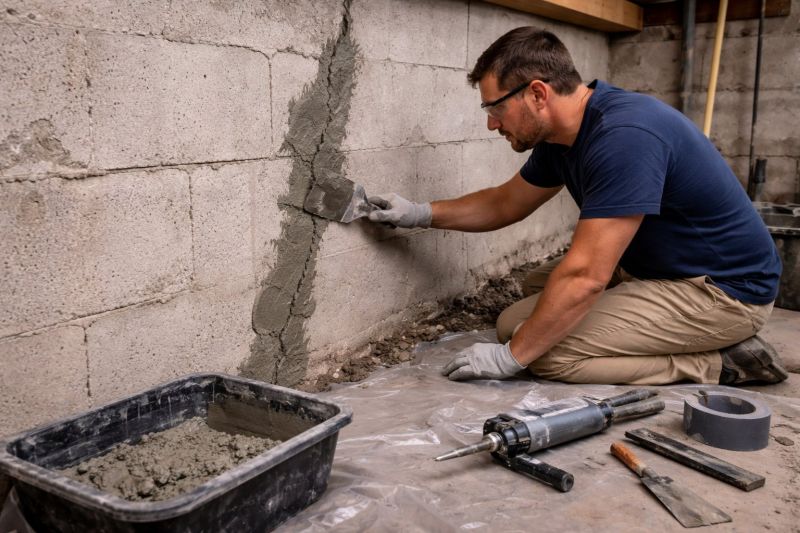Foundation Crack Repair in Buda, TX