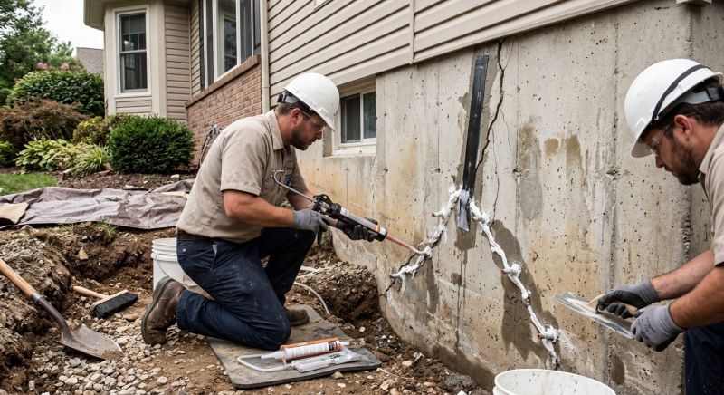 Foundation Cracks Repair in Dripping Springs, TX