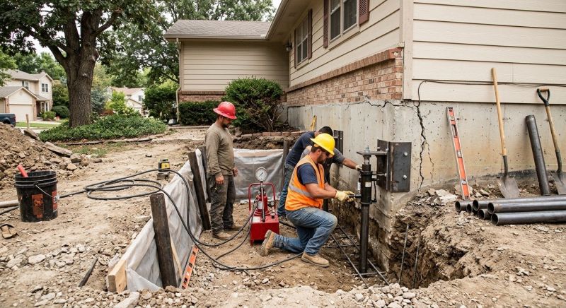 Foundation Damage Repair in Horseshoe Bay, TX