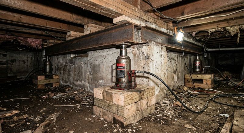 Foundation Jacking in Driftwood, TX