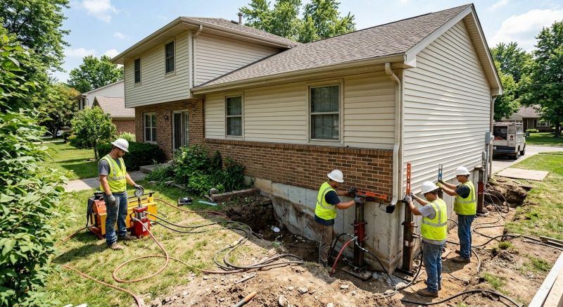 Foundation Jacking in Horseshoe Bay, TX
