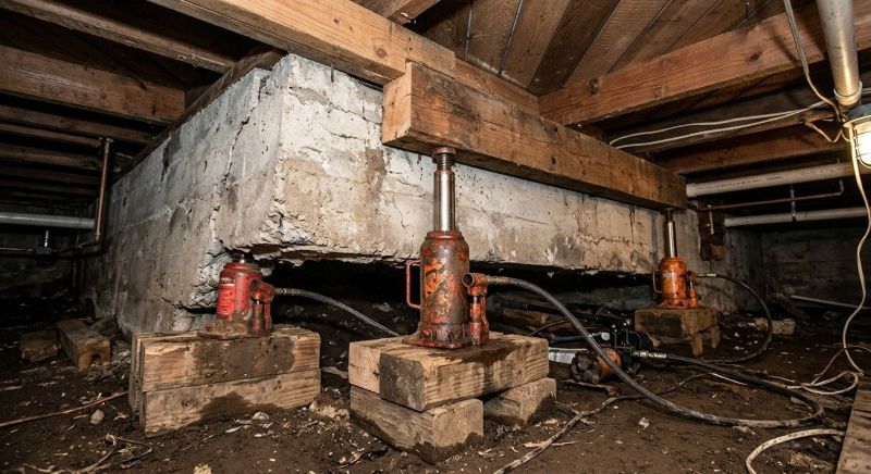 Foundation Jacking in Leander, TX
