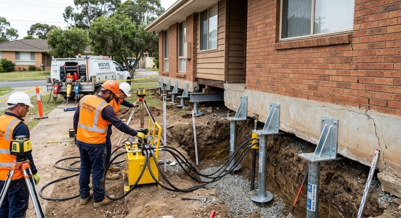 Foundation Jacking in Dripping Springs, TX