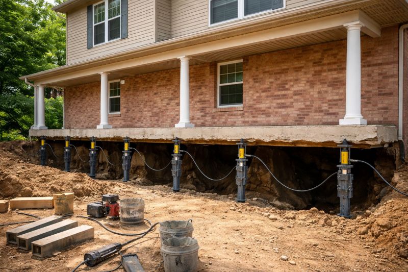 Foundation Jacking in Dripping Springs, TX