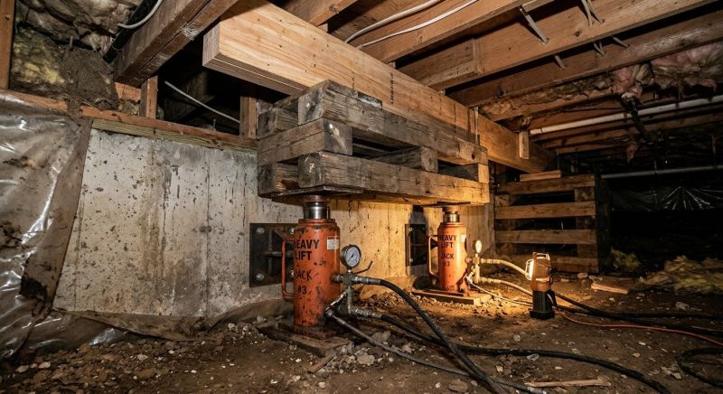 Foundation Jacking in Manchaca, TX