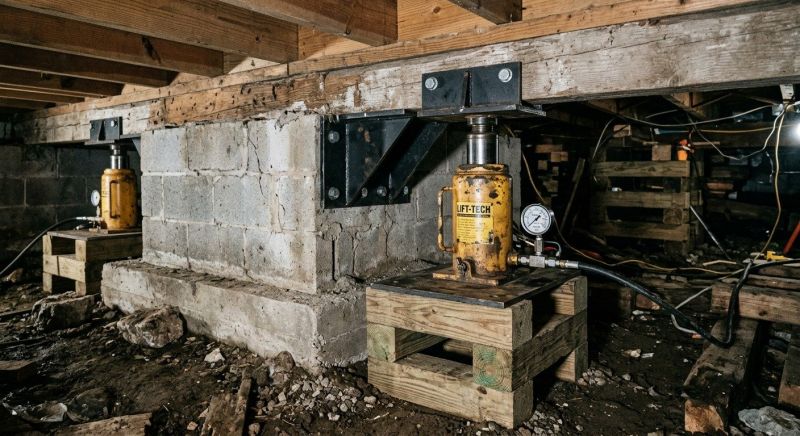 Foundation Jacking in Manchaca, TX