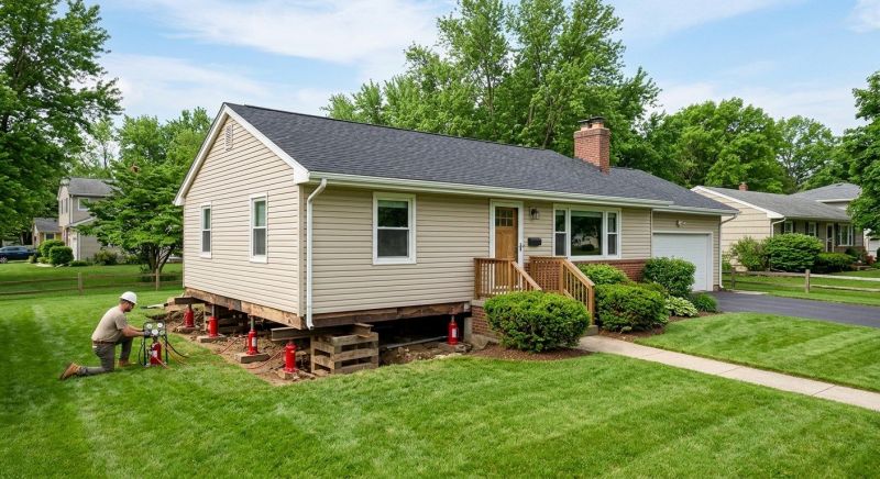 Foundation Lifting in Leander, TX