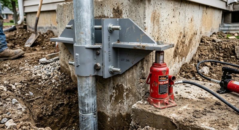 Foundation Pier Leveling in Dripping Springs, TX