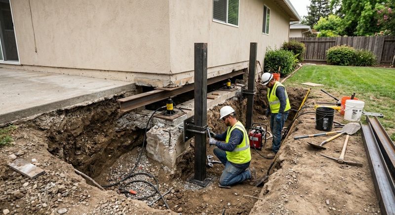 Foundation Pier Repair in Dripping Springs, TX