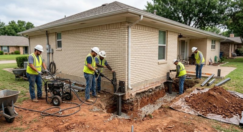 Foundation Stabilizing in Dripping Springs, TX