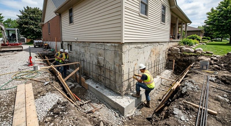 Foundation Strengthening in Dripping Springs, TX