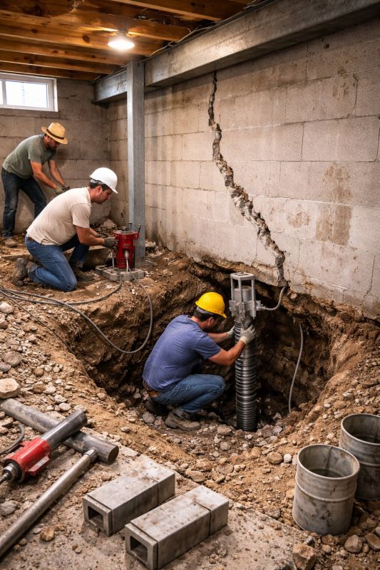 Foundation Structural Repair in Spicewood, TX
