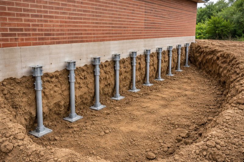 Helical Piers Installation in Dripping Springs, TX