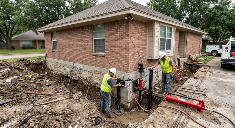 House Foundation Repair in Blanco, TX