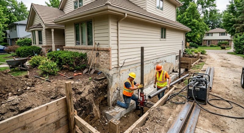 House Foundation Repair in Dripping Springs, TX