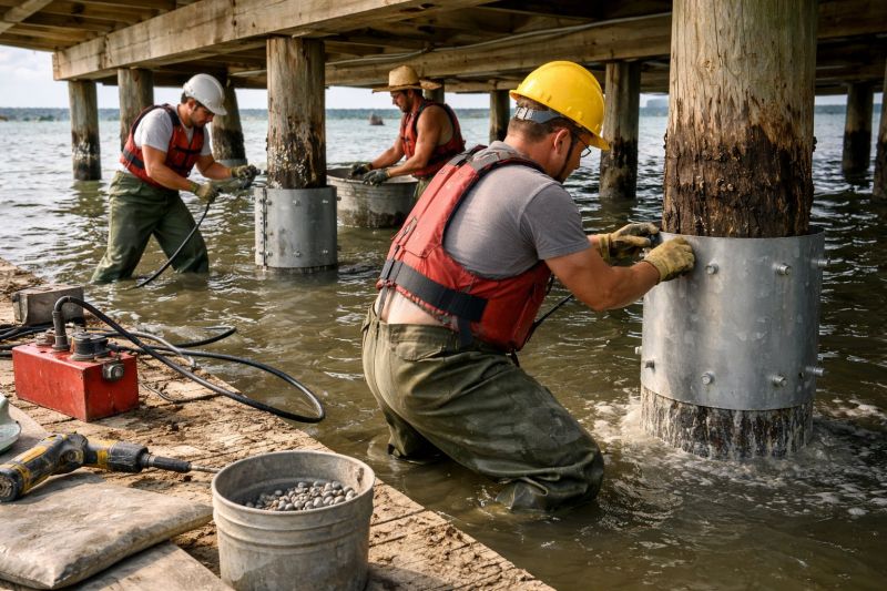 Piling Repair in Dripping Springs, TX