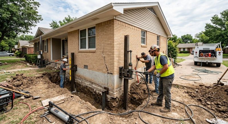 Settling Foundation Service in Buda, TX