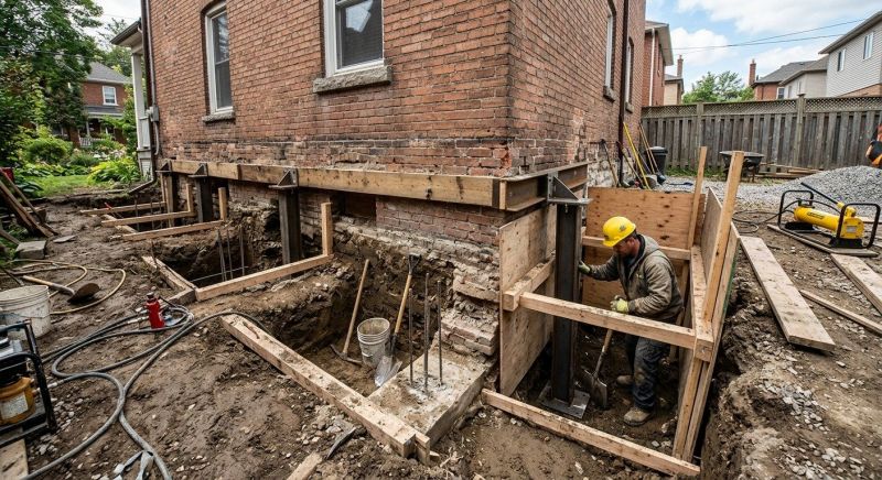 Structural Underpinning in Dripping Springs, TX