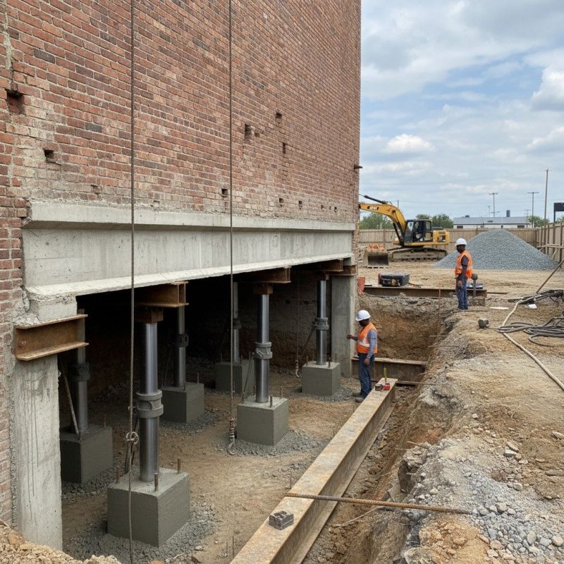 Structural Underpinning in Dripping Springs, TX